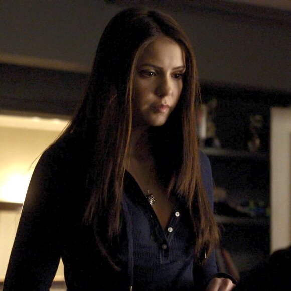 American Eagle Outfitters Waffle Knit Thermal Hoodie ALT ASO Elena Gilbert - Picture 7 of 8